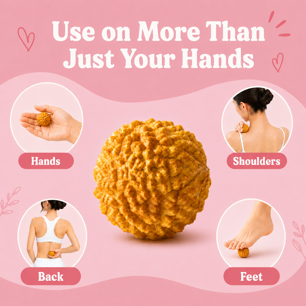 Labor Focus Duo – Birth Comb & Acupressure Massage Ball Set